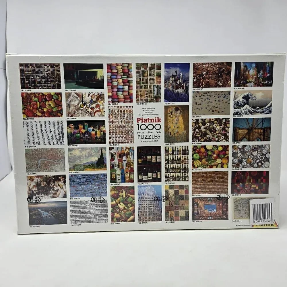 PIATNIK 1000 PIECE PUZZLE WINE GALLERY MADE IN AUSTRIA 26.7